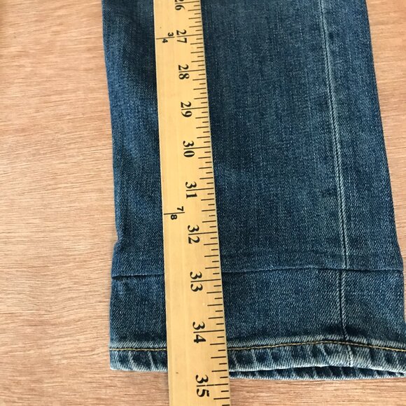 Rag & Bone Standard Issue Fit 2 Slim Leg Jean Men 30x26 Blue Button Fly Low Rise - Picture 7 of 15